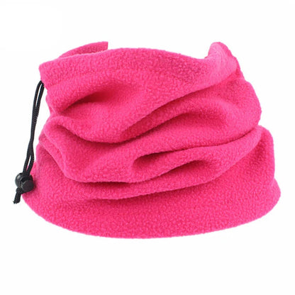 Polar Fleece Neck Tube Scarf Winter Ear Warmer Fishing Skating Running Sport Scarf Adjustable Neck Collar Neckerchief Cycling He