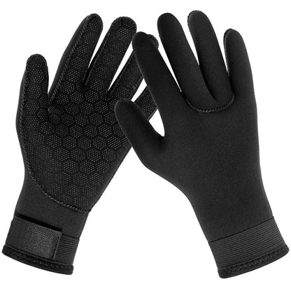 3Mm Wetsuit Gloves Thermal anti Slip Neoprene Scuba Diving Gloves Surfing Gloves for Spearfishing Swimming Rafting Kayaking