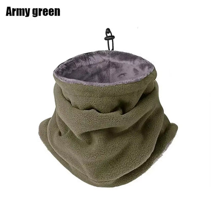 Winter Warm Ski Mask Men Bandana Fleece Neck Warmer Gaiter Windproof Scarf Camping Hiking Balaclava Fishing Cycling Face Mask