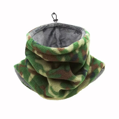 Winter Warm Ski Mask Men Bandana Fleece Neck Warmer Gaiter Windproof Scarf Camping Hiking Balaclava Fishing Cycling Face Mask