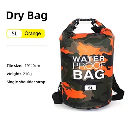 30L 15L Waterproof Dry Bags with Wet Separation Pocket Backpack for Kayaking Boating Swimming Outdoor Sports Bag XAZ9