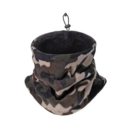 Winter Warm Ski Mask Men Bandana Fleece Neck Warmer Gaiter Windproof Scarf Camping Hiking Balaclava Fishing Cycling Face Mask