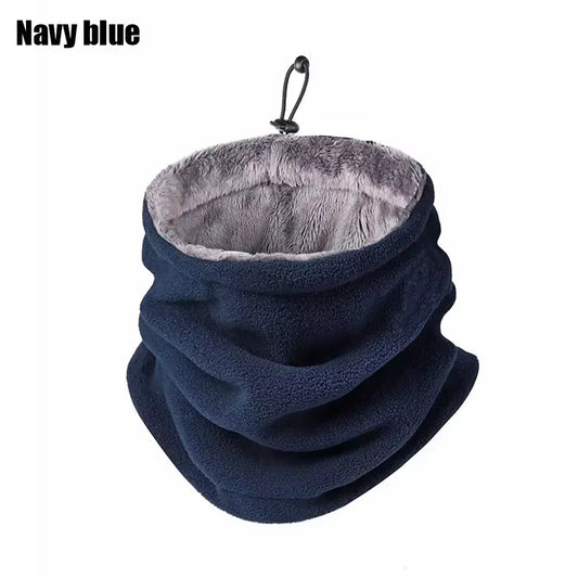 Winter Warm Ski Mask Men Bandana Fleece Neck Warmer Gaiter Windproof Scarf Camping Hiking Balaclava Fishing Cycling Face Mask
