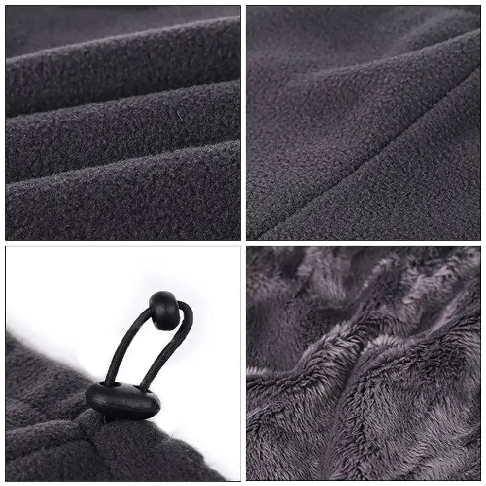 Winter Motorcyclewarm Mask Men Women Fleece Neck Outdoor Warmer Windproof Scarf Camping Hiking Balaclava Cycling Face Mask
