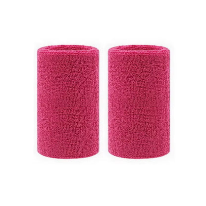 2 Pcs Towel Sports Wristbands Tennis Sweat Bands Wrist Guard for Basketball Volleyball Padel Fitness Sweatbands Wrist Wrap Cuff